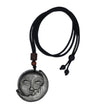 Crystal Pendant Necklaces Healing love Women's Men's choker Obsidian Tiger eye White Crystal Black Gold waterproof dainty Charm stackable statement Cute Stone necklace Unisex - style: Silver Sunmoon