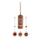 Cosmic Bamboo Chimes For Calming Meditation, ASMR, Sound Healing Therapy, and Yoga - size: Single, style: Luna