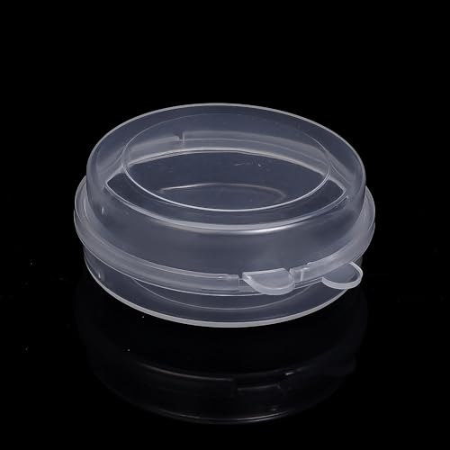 Mini Plastic Storage Box Containers Transparent Portable Organizer Holder Jewelry Rings Packaging Case,5PCS - size: 5PCS