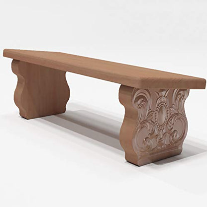 Foldable Meditation Bench,Kneeling Stool, Portable Meditation Bench,Carved from Pure Solid Wood,Kneeling Meditation Bench for Deep Meditation