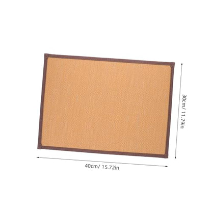Woven Meditation Cushion Thick Tatami Floor Mat Cooling Seat Pad for Yoga Living Room Bedroom Office Use