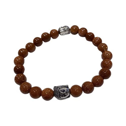 VIE Buddha Bracelet - style: Goldstone