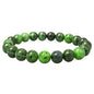 Amazing Gemstone Crystal Bracelet for Women Men's Gifts - Protection Healing Crystal Bracelet - 8mm Gemstone Beaded Stretchable Bracelet Pulseras Para Hombres Mujer Stocking Stuffers Mothers Day Gift (Ruby Zoisite) - color: Ruby Zoisite