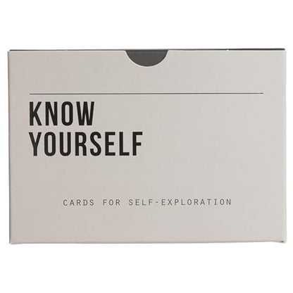 Know Yourself Prompt Cards: Cards for Self Exploration