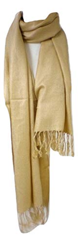 Tapp Collections™ Premium Pashmina Shawl Wrap Scarf - color: Sand