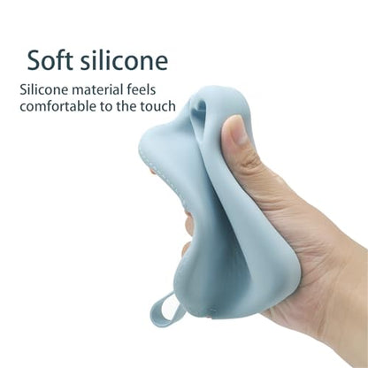 Portable Silicone Storage Bag Easy to Carry for Storing Makeup Stationery and Electronics