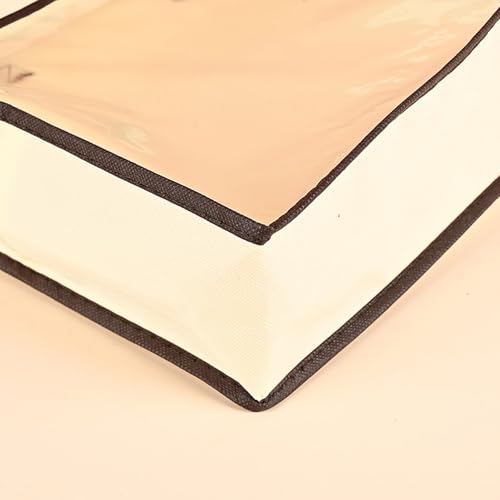Handbag Dust Bag Purse Protector Beige Multifunctional Storage Organizer for Towels Bed Sheets Pillow Gloves Pillowcase- 55x45x15cm