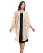 TONGFANTFL Shawls Wraps for Evening Wedding Party Chiffon Scarf Soft Bridal Wraps Wedding Guest Shawl Coverage - color: Champagne