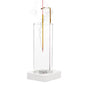 1 Pack Incense Holder for Sticks, Insence-Stick Holder Ash Catcher with Removable Glass [Anti-Ash Flying], Mess-Free Incense Burner Holder,Perfect for Meditation Yoga Relaxation,Home Decor(White Base) - size: Upside Down White