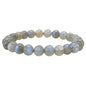 Amazing Gemstone Crystal Bracelet for Women Men's Gifts - Protection Healing Crystal Bracelet - 8mm Gemstone Beaded Stretchable Bracelet Pulseras Para Hombres Mujer Stocking Stuffers Mothers Day Gift (Labradorite) - color: Labradorite