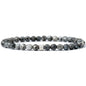 Handmade Stretch Gemstone Bead Bracelet - 4mm Natural Women's Jewelry