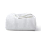 100% Cotton Waffle Blanket (White - Throw Size - 50 * 60''), Pre-Washed and Anti-Shrinkage Soft Lightweight Bed & Couch Blanket, 380 GSM Waffle Weave Throw Blanket for All Seasons - color: White, size: Throw (50"*60")