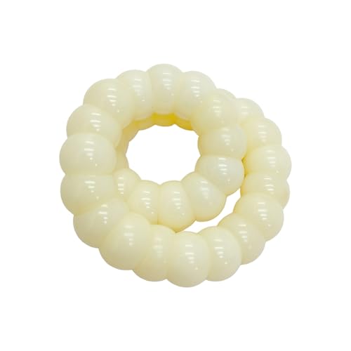 MUDI Bracelet For Women, Bodhi Seed Beads Bracelets Fidget Healing Energy Protection Stretch to My Man Jewelry Gift - color: Oval White