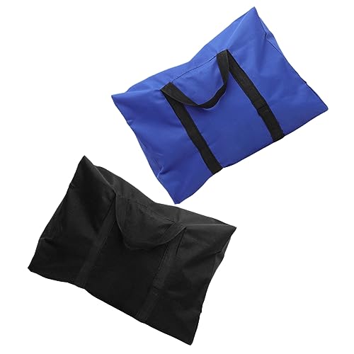 Ipetboom 2Pcs Heavy Duty Oxford Cloth Quilt Storage Bag Multi Use Luggage Bag for Moving and Organizing Sturdy Outdoor Storage Bags for Home and Travel
