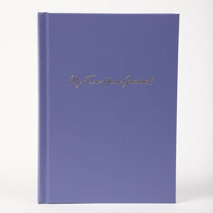 LifeStory Publishing Hard Cover 5 Year Journal | The Easiest to Use Five Year Journal | Quick and Easy Five Year Daily Journal System | 6x8.25 Inch Size (Periwinkle Blue) - color: Periwinkle Blue