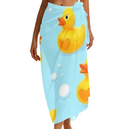 Fashion Travel Swimwear Bikini Wrap All Seasons Chiffon Scarf Beach Yarn Shawl - color: Color980