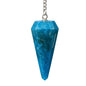 Amazing Gemstone Apatite Crystal Pendulum for Divination, Certified Dowsing Crystals, Healing Stones for Chakra Balancing, Meditation, Enhance Reiki Spiritual Growth Includes Healing Crystals, Stones - color: Apatite