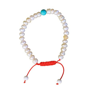 Handmade Fresh Water Wrist Mala Bracelet, Beaded Bracelet, Meditation Beads, Yoga Jewelry, Mindfulness Gift, Spiritual Accessory
