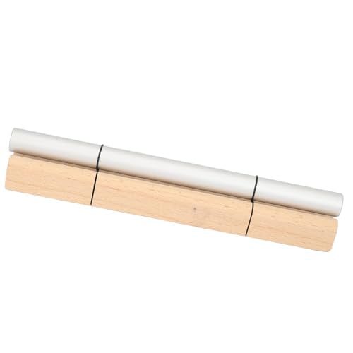 Single Tone Energy Chime for Mindfulness Meditation, Wooden Hand Chime with Mallet, Cherry Wood and Aluminum Alloy Healing Bell for Yoga Prayer Stress Relief (Sun) - size: Sun