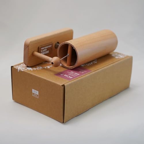 432Hz Tuned Chord Doorbell, Wooden ASMR Chime Instrument for Relaxation and Meditation, Calming Sound Tones (#Cm 7) - size: #Cm 7