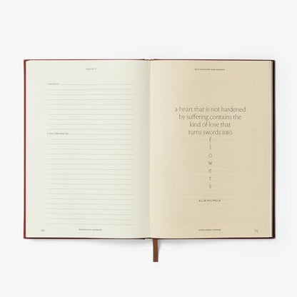 Becoming a Warrior Guided Journal for Women: 100+ Prompts for Self-Discovery, Gratitude, & Facing Fears, B5 Large Undated Manifestation Journal Notebook for Long-format Writing & Reflection, Created