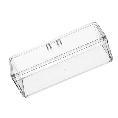 Transparent Storage Box for Jewelry Candy Makeup Versatile Home Organizer Sturdy Design for Desk and Table Use Keeps Items Neat and Tidy