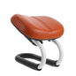 Meditation Bench: Kneeling Chair with Non-Slip Base - Soft PU Leather Stool - Adjustable Height Cushion for Prayer Home Studio Portable