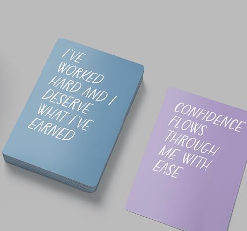 Ritzy Rose 16-Pack Positive Affirmation Cards for Manifesting Your Rich Girl Era – Inspirational Deck with Uplifting Quotes for Motivation, Confidence, and Manifestation, Gift-Ready 4x6 Cards