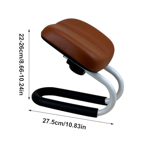 Meditation Seat - Yoga Chair and Japanese Low Stool, Metal Frame Yoga Stoooool Adjustable Height, Bench Seat, Meditation Accessories, Non-Slip Leg Sleeve, Portable Chair for Home Yoga Studio
