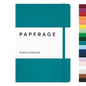 PAPERAGE Lined Journal Notebook, Hardcover Journal for Women & Men, 160 Pages, (5.6 in x 8 in), College Ruled Journaling Notebook for Work, School Supplies & Note Taking, (Turquoise) - color: Turquoise, style: A. Lined