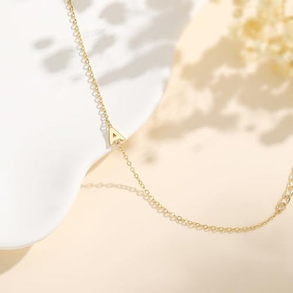 Turandoss Gold Initial Bracelets for Women Girls Jewelry Gifts Trendy - Dainty 18k Gold Plated Letter Initial Bracelet Tiny Letter A-Z Bracelets Personalized Bracelets Gifts for Women Girls Gifts - color: 18K-Gold-Plated, style: K