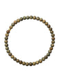 Generic Green Sandalwood 6mm Mala Bracelet Yoga Meditation Beads Buddha Beads with Natural Gems Natural Wood Prayer Meditation