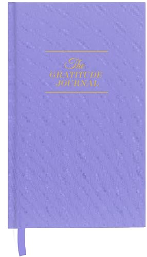 The Gratitude Journal - for More Mindfulness, Happiness, Positive Vibes, Affirmations, Productivity, and Self Reflection -Undated Daily Journal - color: Lavender