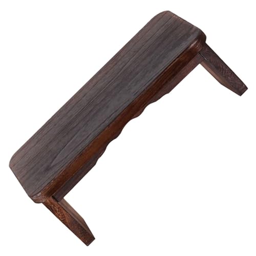 Cabilock Meditation Kneeling Stool Solid Wood Zen Prayer Bench Small Wooden Kneeler Stool for Home and Temple Sitting and Kneeling Practice