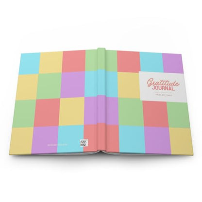 Hardcover Gratitude Journal | Matte Geometric Notebook G