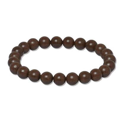 DomKim Handmade Chinese Fragrant Botanical Beads Herbal Incense Mala Bracelet Natural for Calm, Aromatherapy - size: 8mm*23