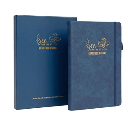 Gratitude Journal For Women - Guided Daily Journals For Self Care , Health , Wellness , Discovery , Mindfulness , With Personal Reflection Prompts , Positive Quotes & Affirmations - color: Blue Suede