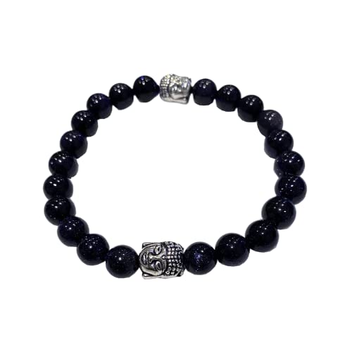 VIE Buddha Bracelet - style: Blue Goldstone