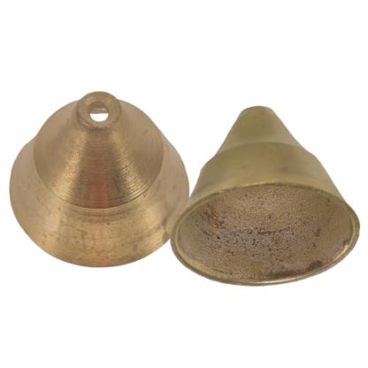 GLEAVI 10pcs Rhythm Vintage Bell Meditation Yoga Bell Large Religious Ceremony Tibetan Vintage Design Chime