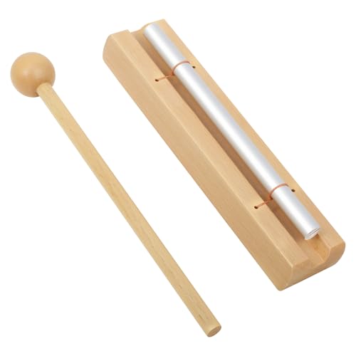Eastrock Hand Chime Bell Meditation Wind Chimes & Classroom Chime for Mindfulness, Yoga, and Sound Healing Teacher Gifts for Women, Classroom Management Tool & Meditation Accessories（1 Tone） - size: 7 inch