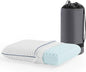 Weekender Cooling Gel Memory Foam Camping Pillow – Travel Size, Ventilated Cooling Pillow for Side & Back Sleepers, Neck Support, Compact with Carry Bag, Washable Cover - size: Travel, style: 1 Pack