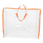 BESPORTBLE Transparent Storage Bag for Quilts Comforters and Clothes Large Capacity Organizer with Window and Zipper for Moving and Travel