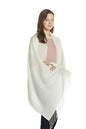 EURKEA Women's Scarf Pashmina Silky Soft Shawls Wraps Stole for Evening, Wedding and Gift - color: Cream