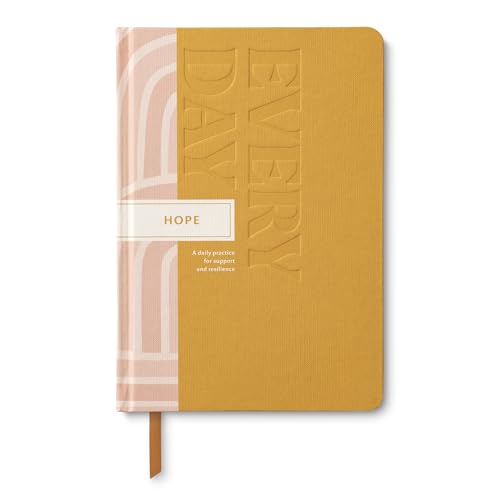 Compendium – Hope Every Day Guided Journal: A Daily Practice for Support and Resilience – A 5-Minute a Day Hope Notebook – An Inspiring Daily Journal for Forming New Habits - color: Hope