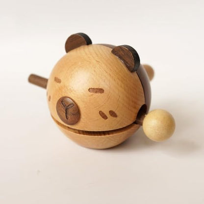Buddhist Percussion Instrument Wooden Fish Temple Block, Zen Drum Meditation Percussion Instrument