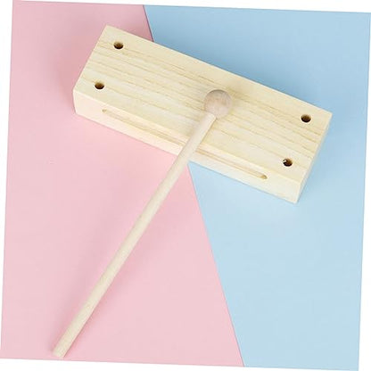 Rhythm Block Boys and Girls Musical Toy Dual-tone Drum for Boys and Girls Music Teaching Supply