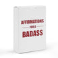Badass Affirmations for Women – 54 Inspirational Affirmation Cards | Positive Self Care & Manifestation Deck, Funny Daily Motivation Cards, Empowerment Gifts for Women, Best Friend, and Coworker