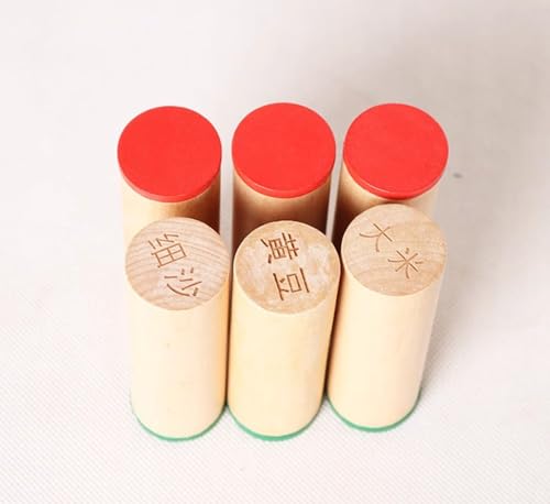 Montessori Wooden Sensory Sound Tube Teaching AIDS, Early Auditory Materials