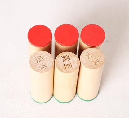Montessori Wooden Sensory Sound Tube Teaching AIDS, Early Auditory Materials