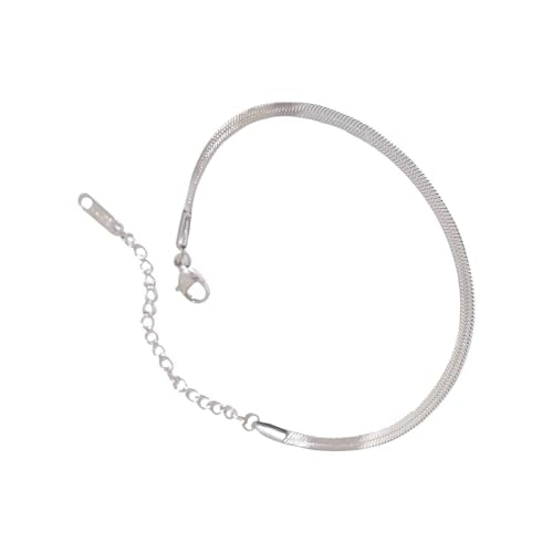 Elegant Minimalist Bangle Bracelet Adjustable Size Wristband Stainless Steel Jewelry Simple Everyday Wear Accessory - style: JDB201071 S